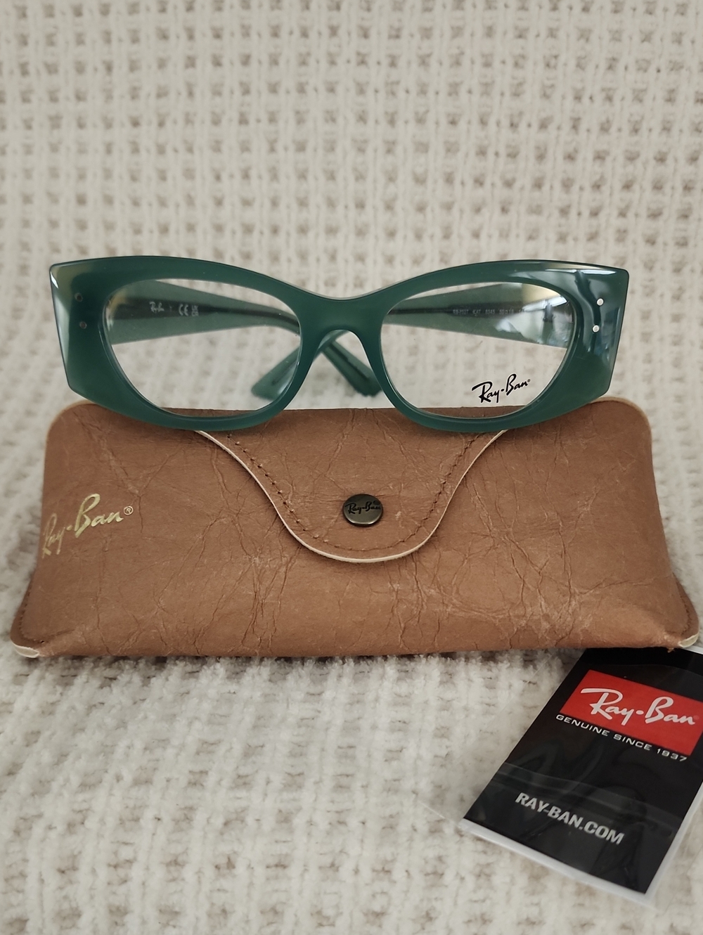 Ray-Ban Kat Women's Algae Green Cat-Eye Glasses
